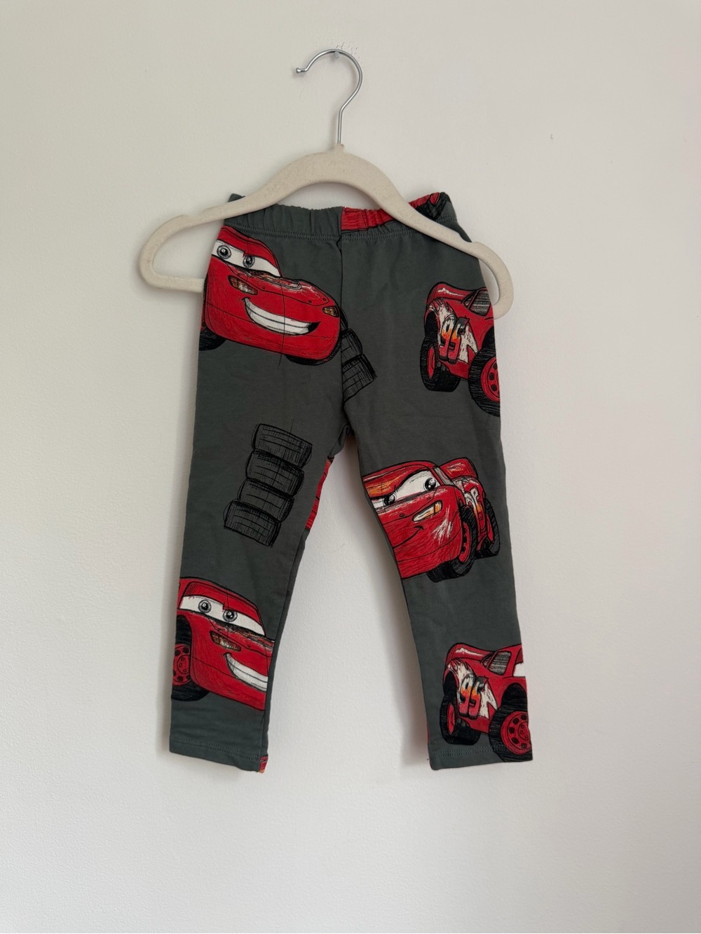 Zara x Pixar Lightning McQueen Leggings (Size 2)